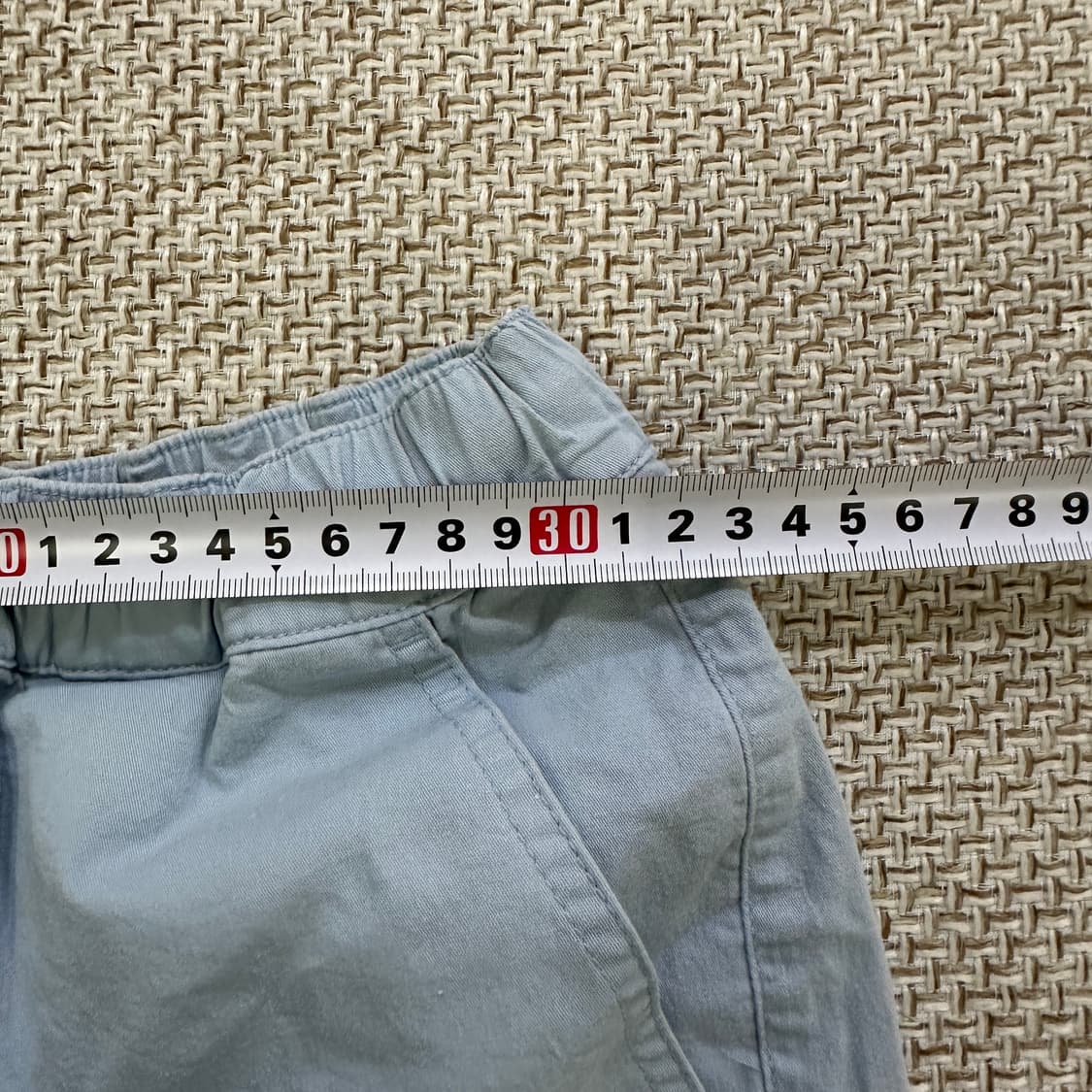 145 네파키즈 라이트블루 카고 팬츠 0408D 상품이미지5