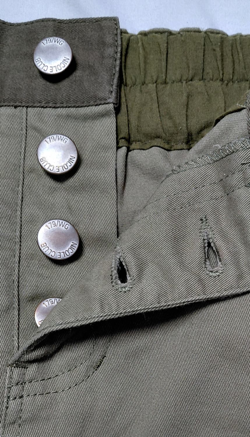 (38) Nicole Club 179/WG 배색 코튼 워크 미니스커트 상품이미지9