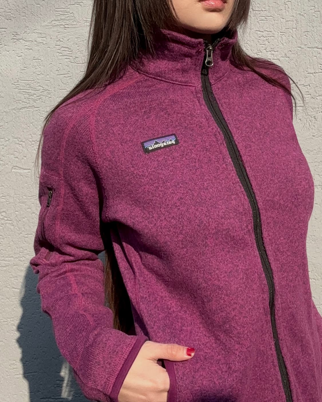 90s vintage Patagonia full zip fleece jk 상품이미지3