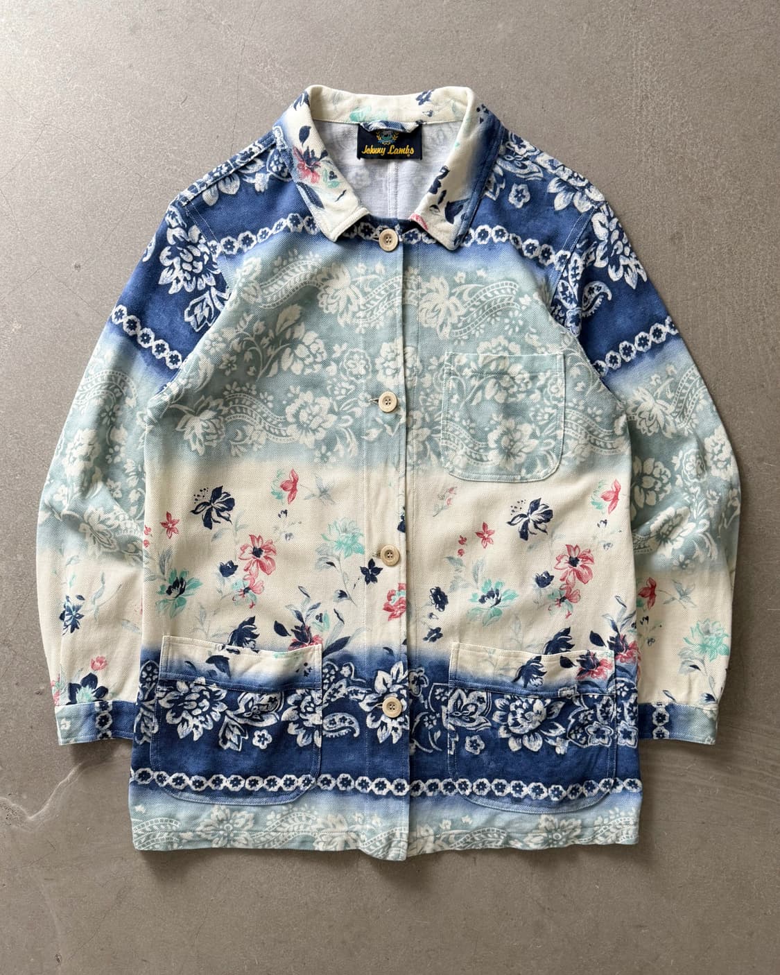 Johnny Lambs Floral Shirt Jacket  상품이미지1