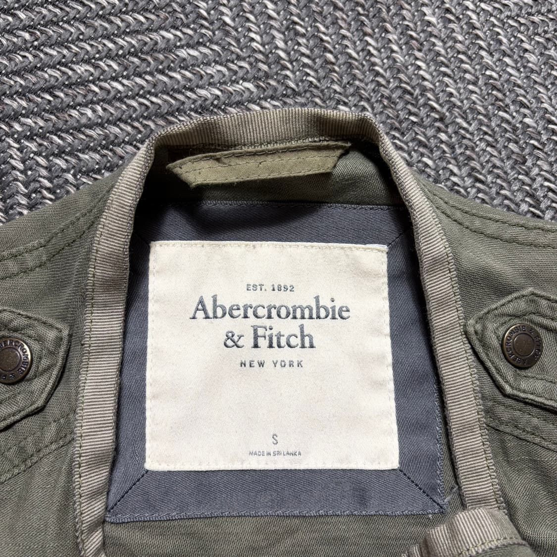 00s 아베크롬비 카키 야상(S) 상품이미지3