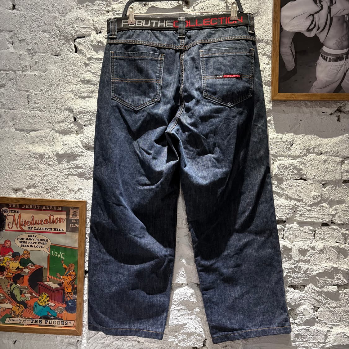 FUBU 푸부 올드스쿨 빈티지 데님팬츠 상품이미지2