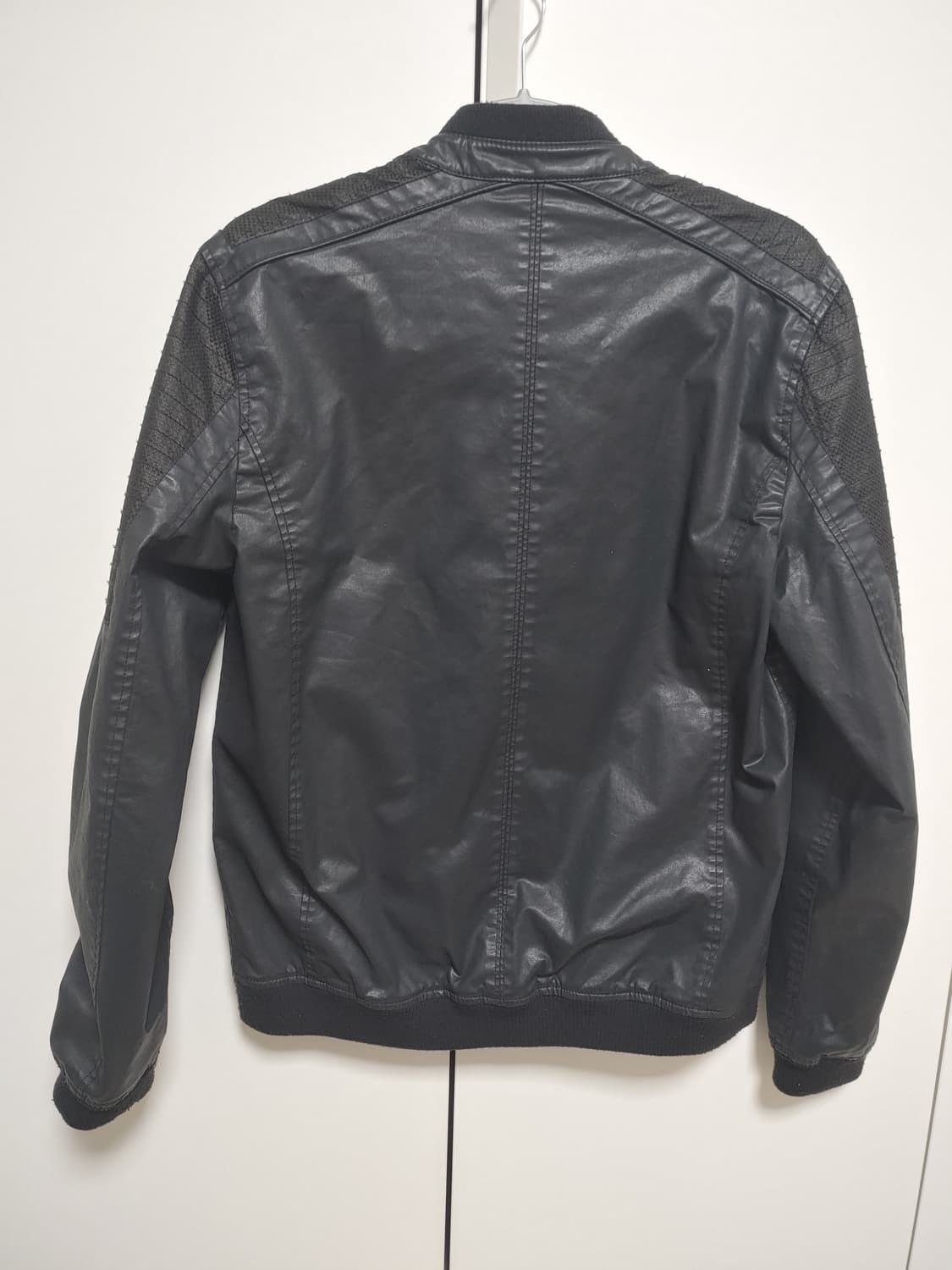 GUESS  게스 항공자켓형  레더 자켓-M사이즈 상품이미지4