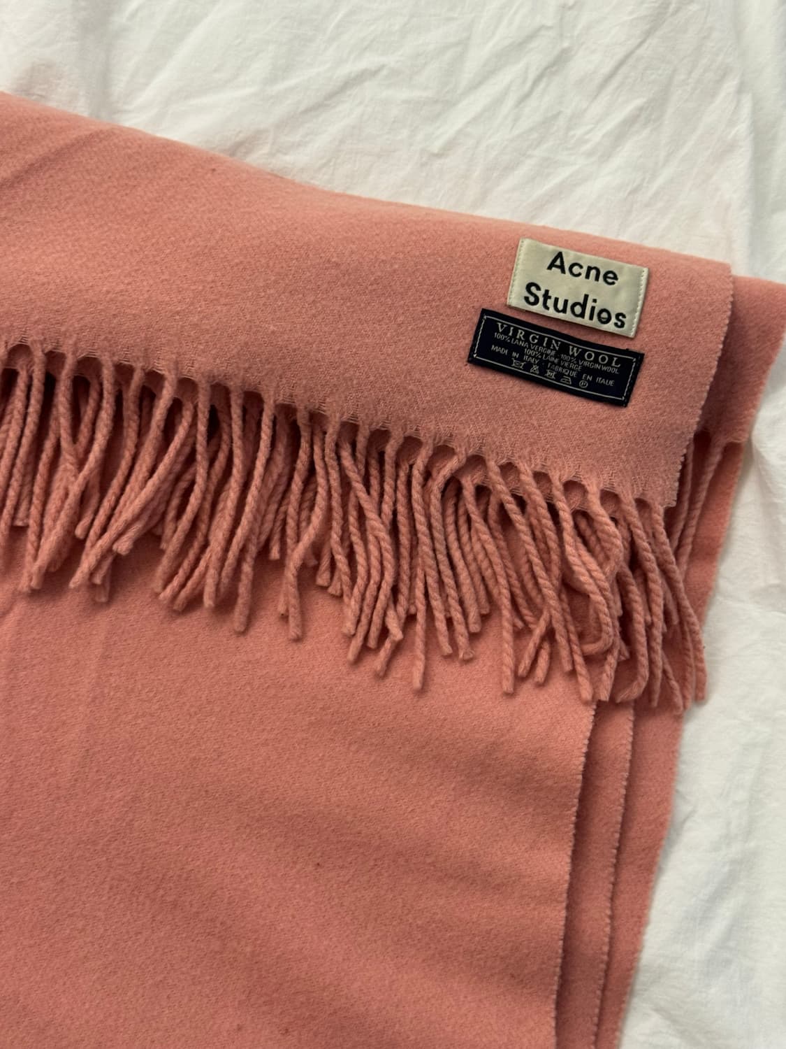 아크네 스튜디오 머플러 로즈멜란지 상품이미지2