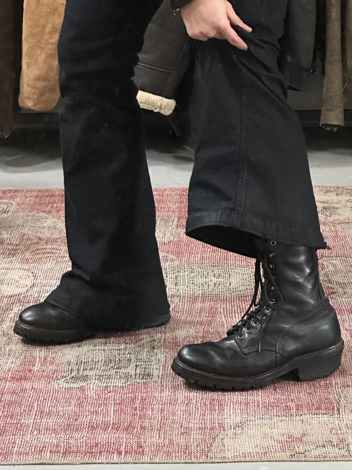 90’s OG USA Made 레드윙 699 로거 부츠 상품이미지2