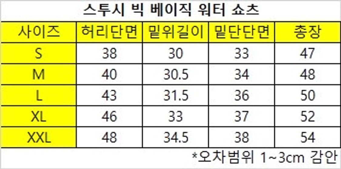 (정품,무료배송)스투시 빅베이직 워터쇼츠 상품이미지7