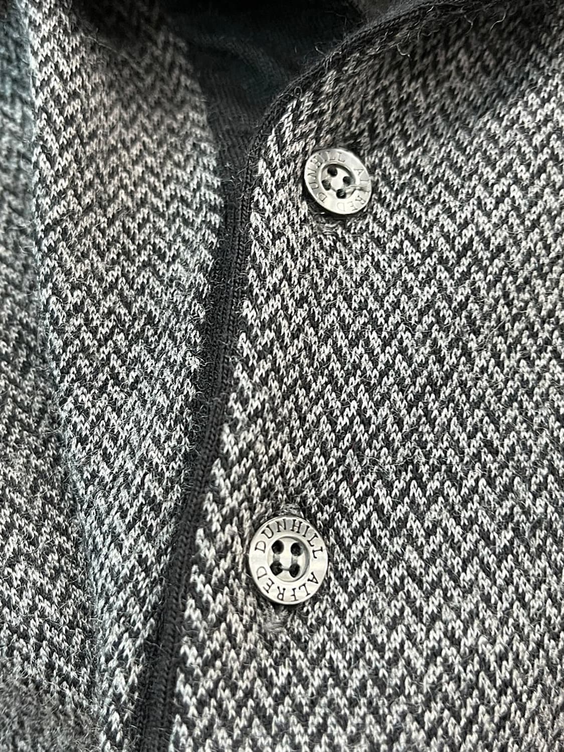 105) 던힐 이태리 헤링본 카라티  상품이미지5