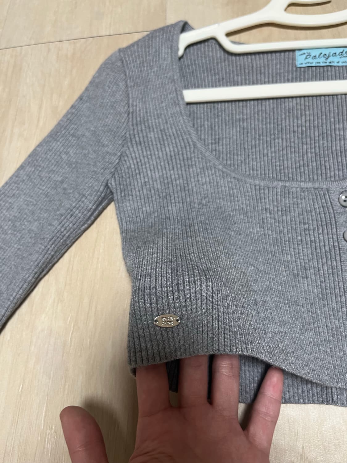 페일제이드 버튼 볼레로 가디건 상품이미지3