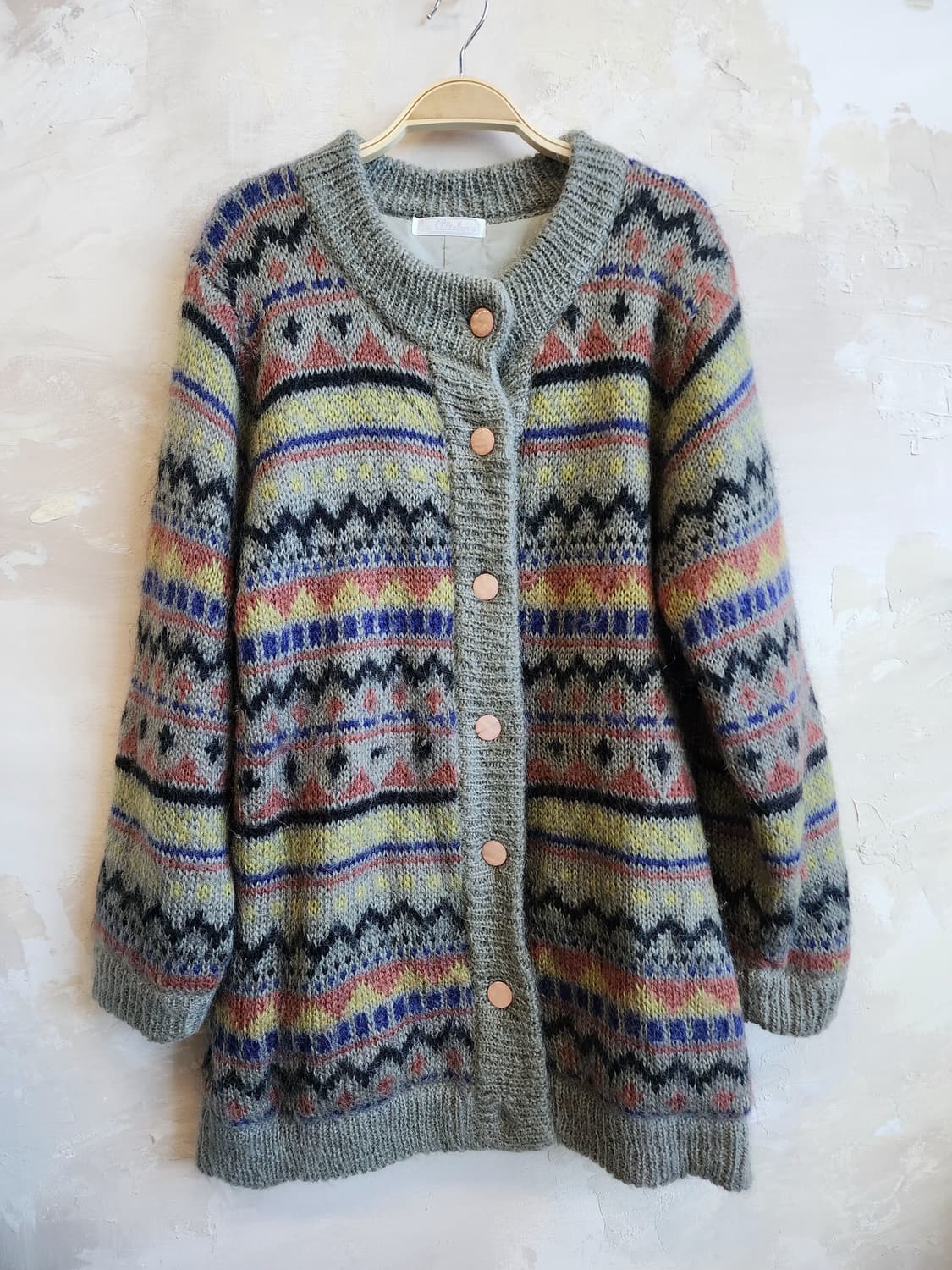 울 혼방 니트 가디건 상품이미지1