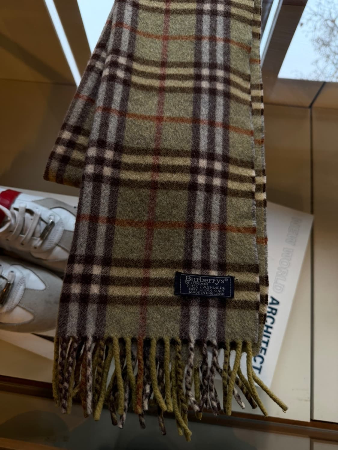 버버리 캐시미어 머플러  상품이미지6