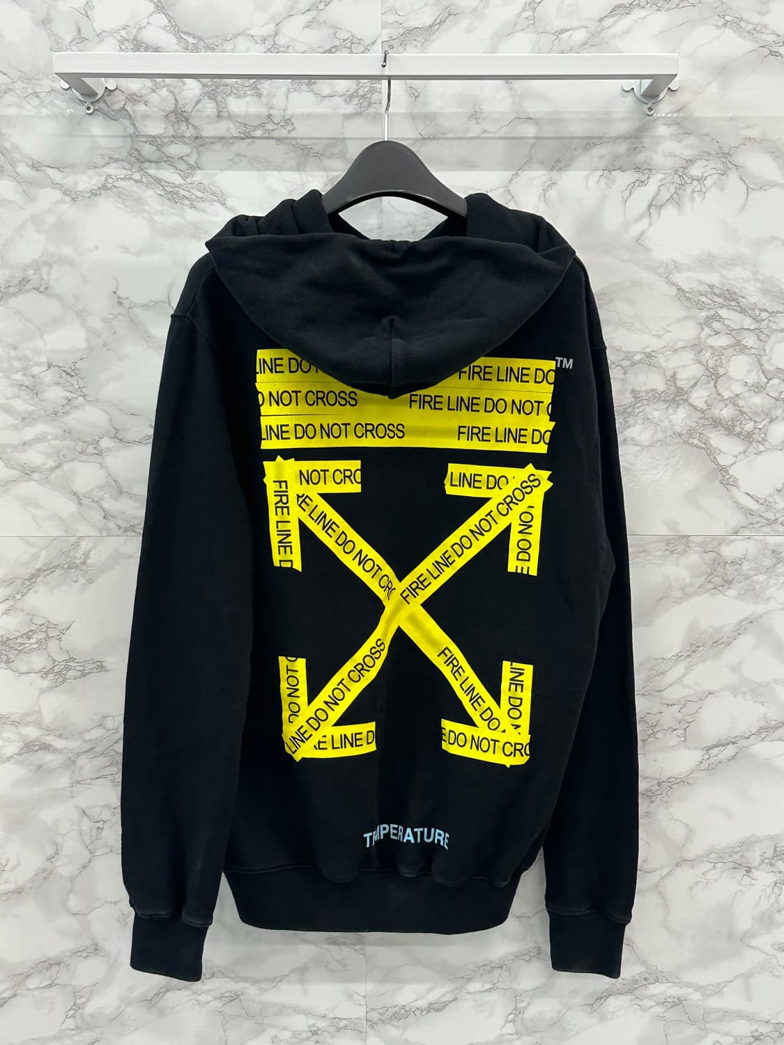 (M) 오프화이트 바이럭스 애로우 후드티  상품이미지5