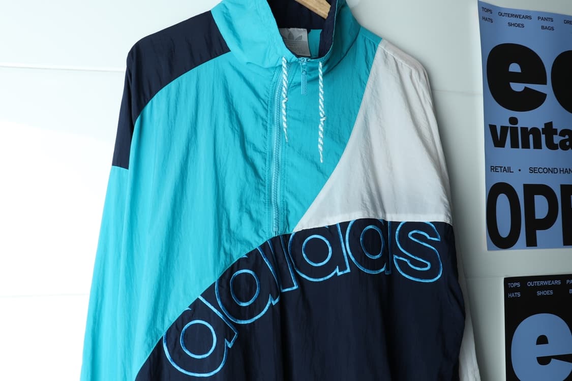 (L-3XL) 아디다스 집업 바람막이 점퍼자켓 90S년대-H3H34006 상품이미지7