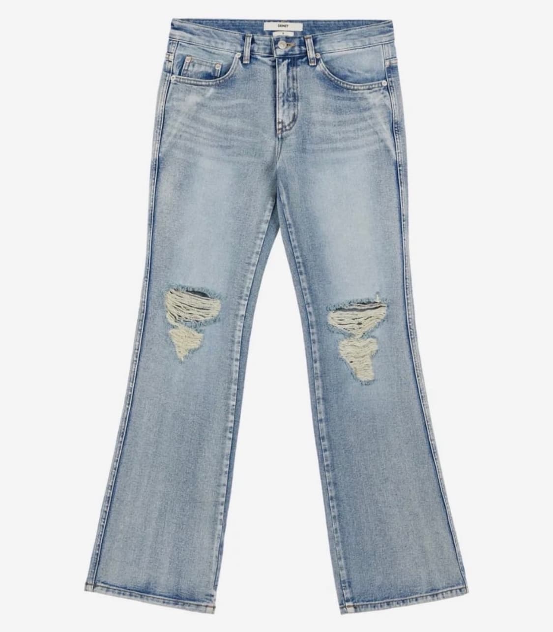 다이닛 RIPPED DAMAGE BOOTS CUT DENIM m 상품이미지1