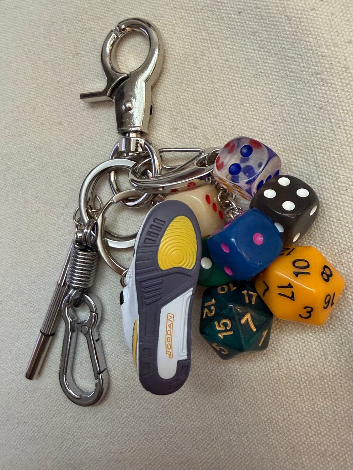 🧿 Dice Runner–멀티 다이스 & 스니커 키링 상품이미지3