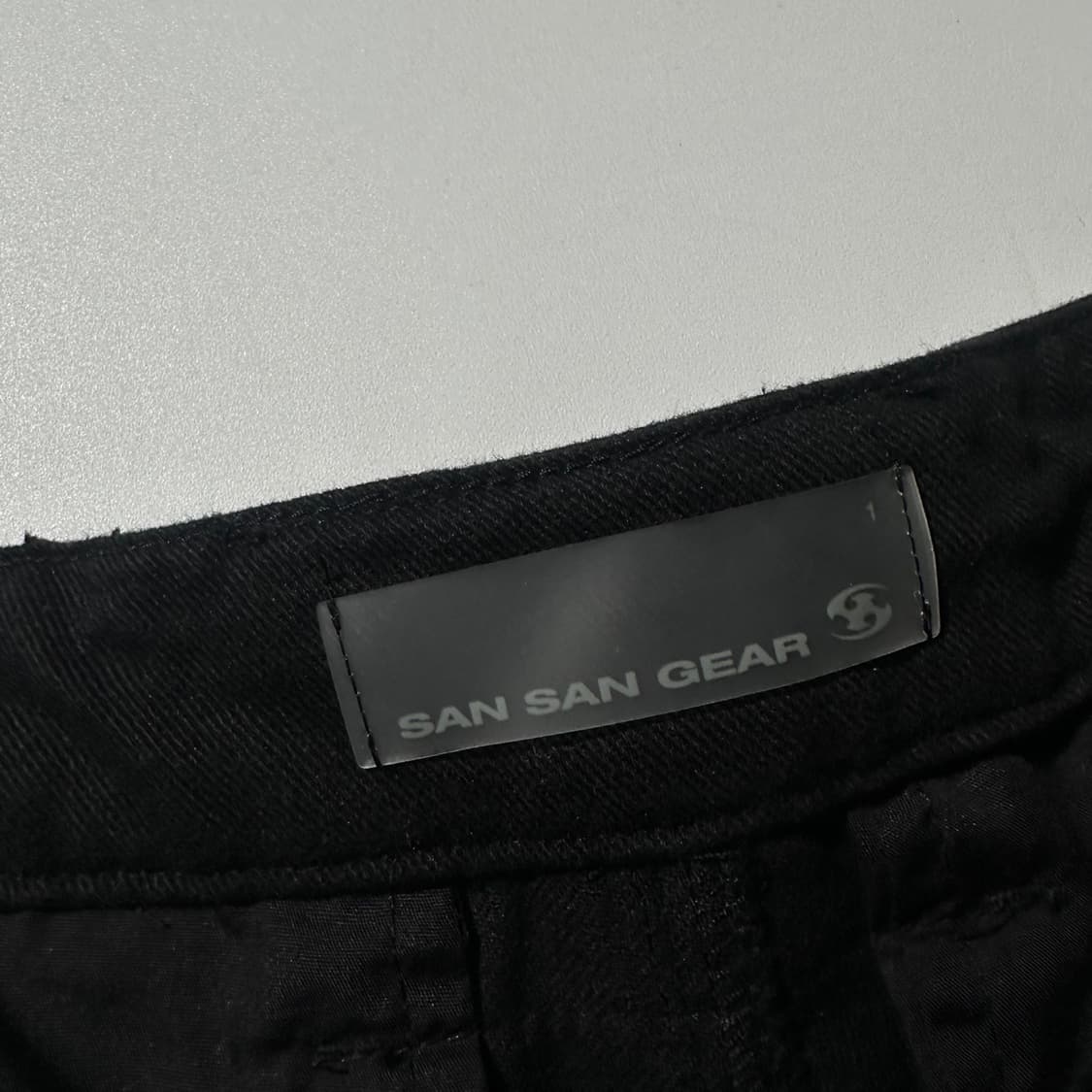 25ss 산산기어 카프리 하프 팬츠 블랙 상품이미지5