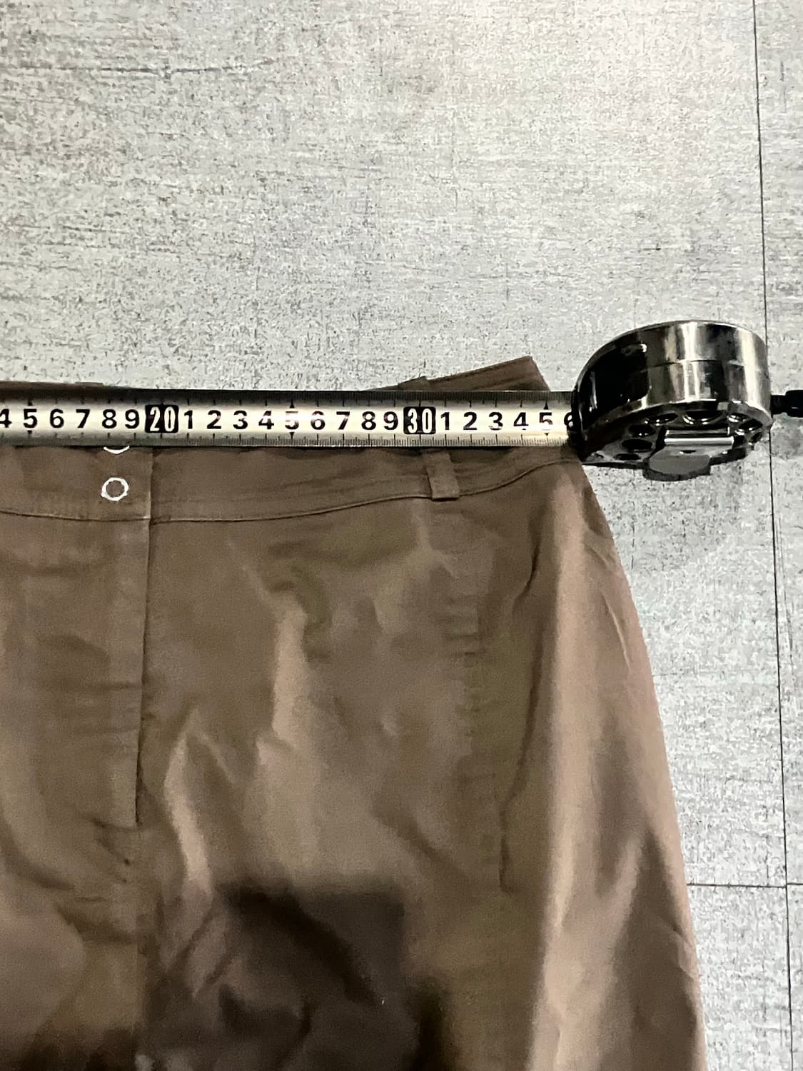 일본빈티지 Cdec 하구미모리걸 아메카지 오피스룩 투버튼 미디스커트 상품이미지2