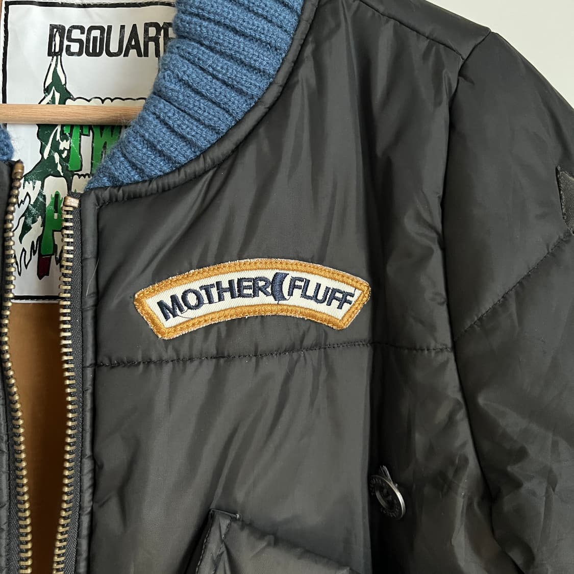 Dsquared2 " Mother Fluff " Bomber Jacket 상품이미지5