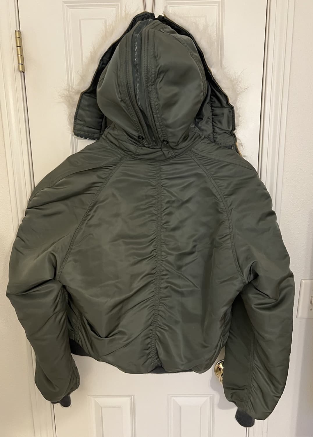 80s 알파 인더스트리 N-2B 헤비 플라잉 자켓 상품이미지5