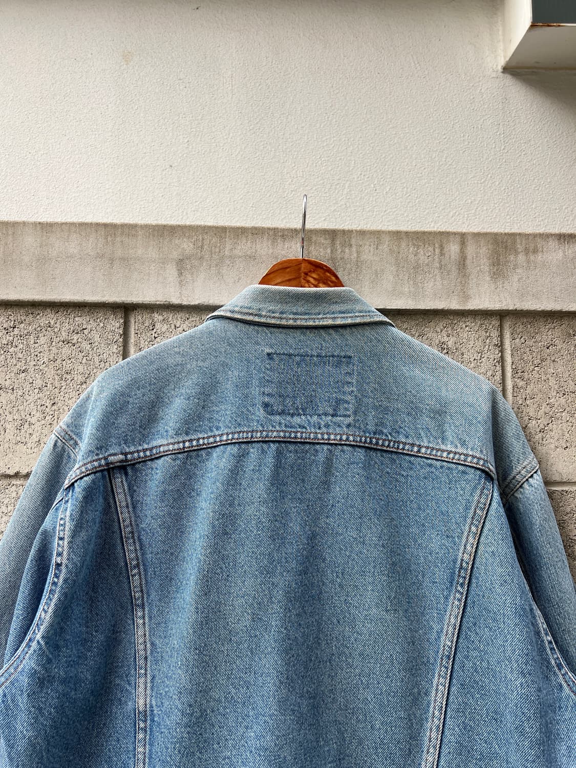 1990s VALENTINO DENIM TRUCKER 발렌티노 데님자켓 상품이미지9