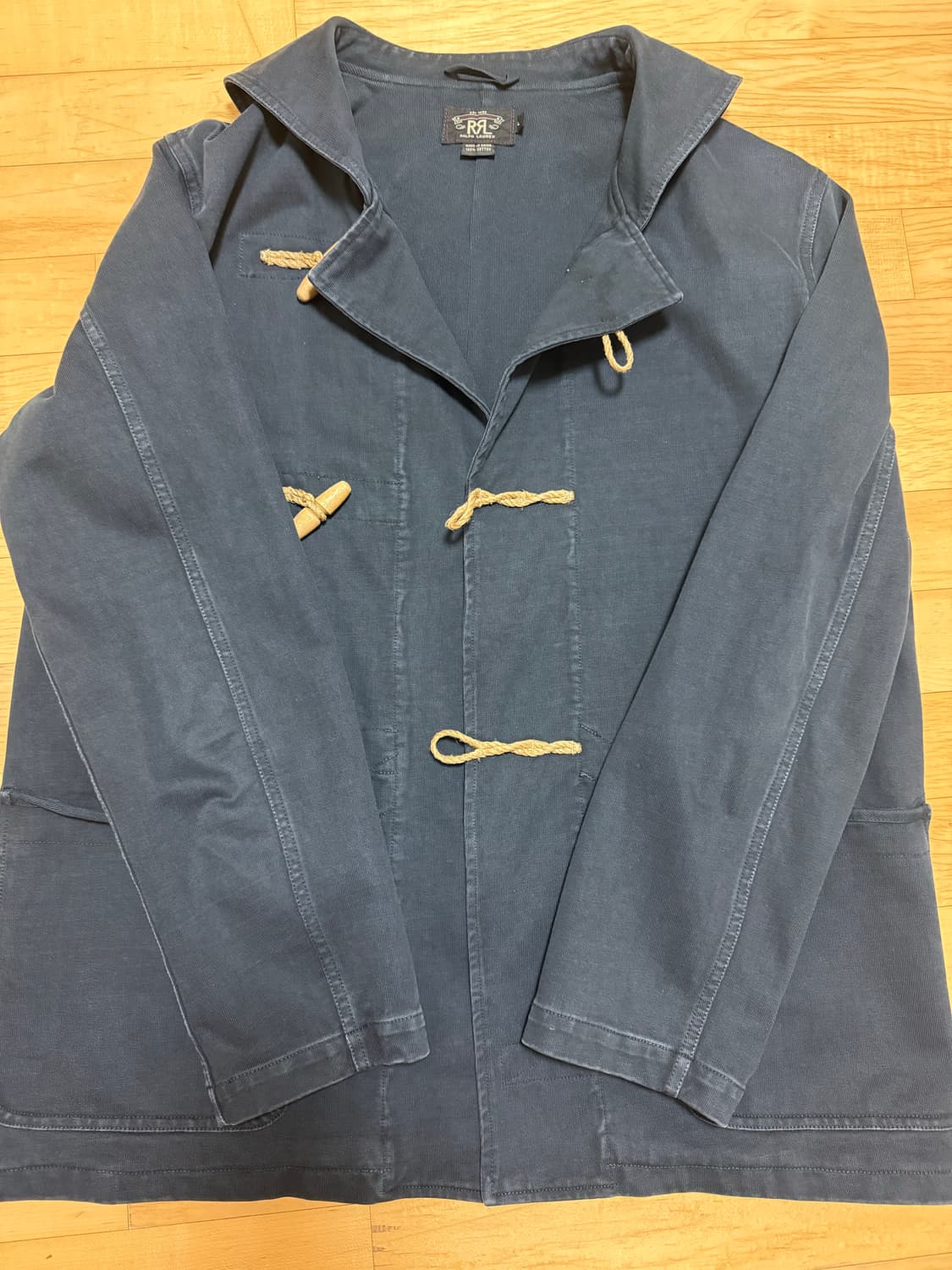 RRL 가먼트워싱 더플 코트 L (105) 상품이미지1