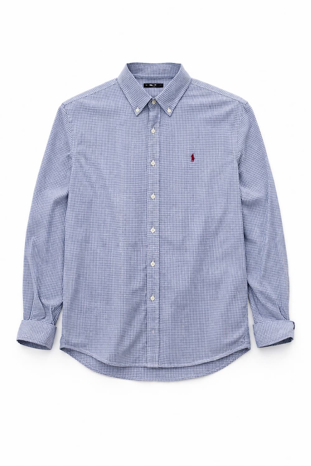 폴로 랄프로렌 체크 셔츠 네이비 L 상품이미지1