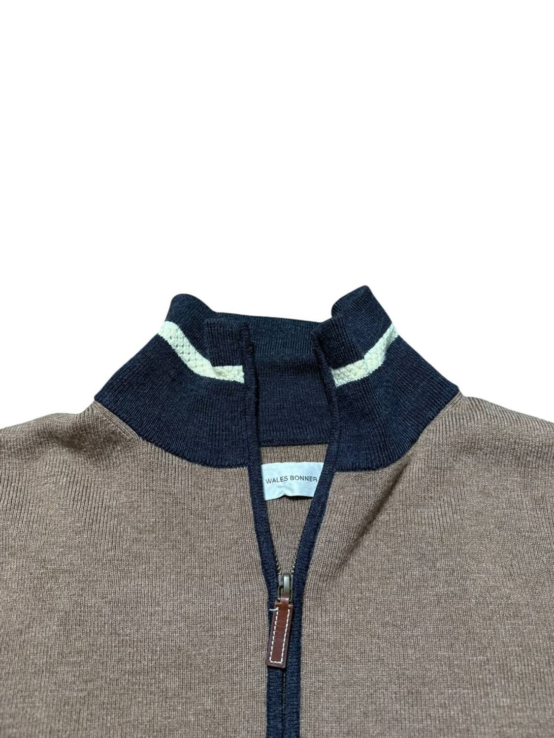 웨일즈보너 조지 지퍼 니트 가디건 상품이미지3