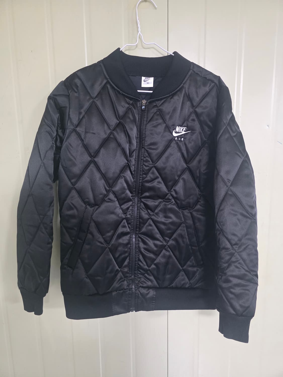 나이키 에어 퀼팅 자켓 블랙 M 상품이미지1