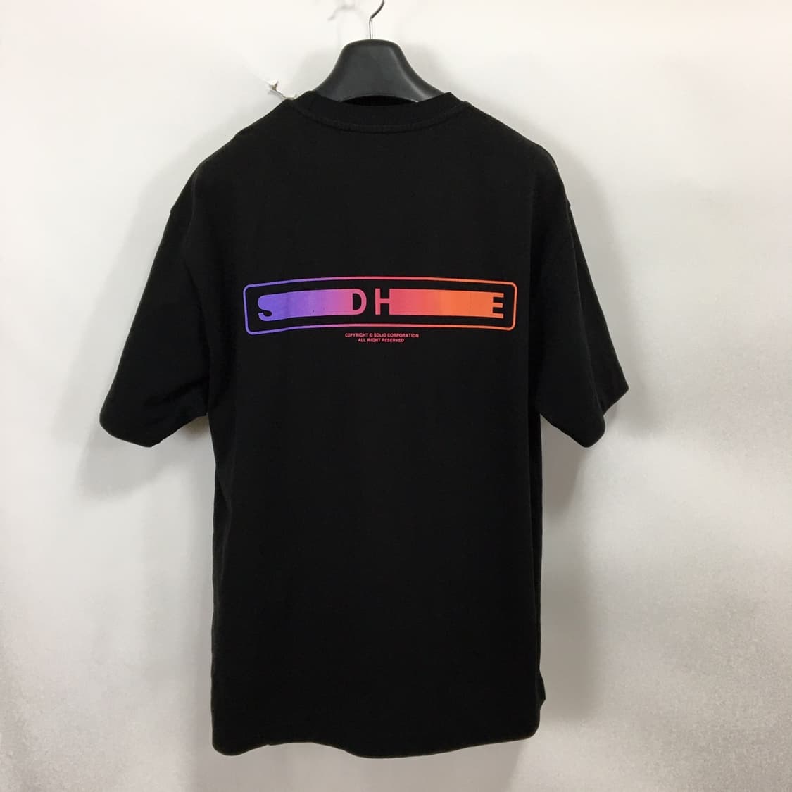 솔리드옴므 백프린팅 오버반팔 95  상품이미지3