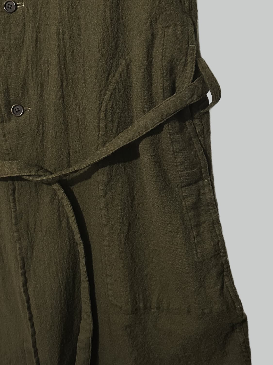 요지 야마모토 축융 울 코트 상품이미지3