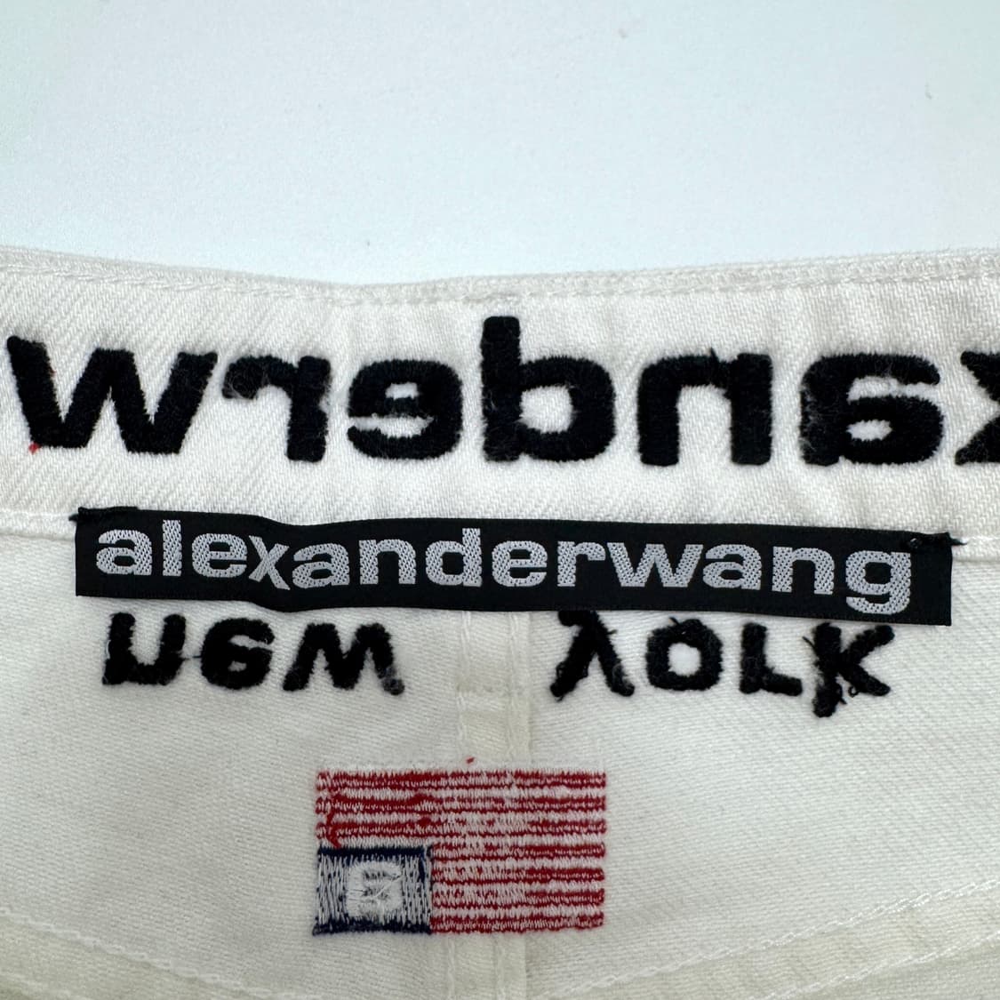 알렉산더왕 빈티지 디스트로이드 커팅 숏 팬츠 상품이미지6