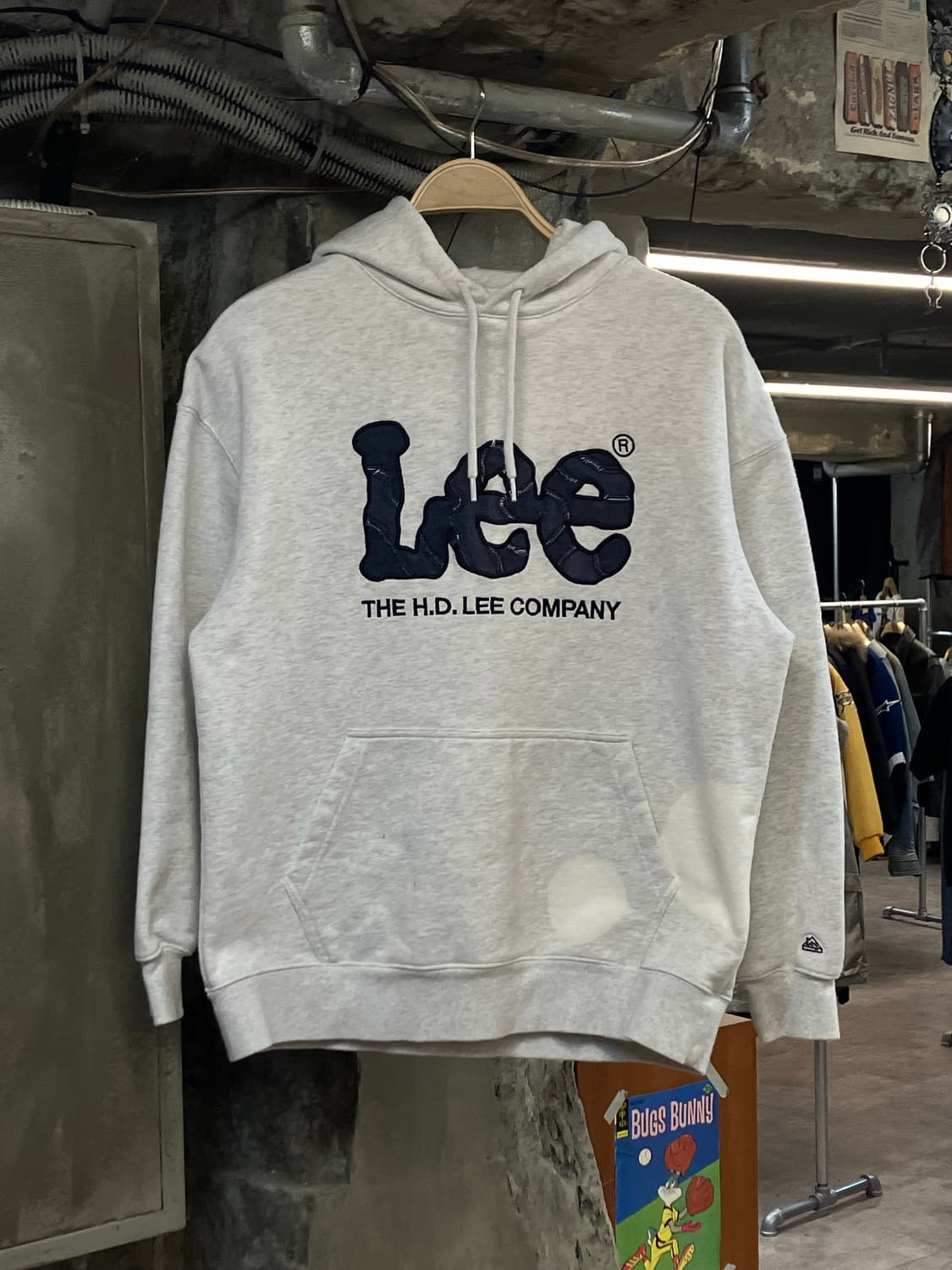 Lee 후드티 화이트 M #csz2525 상품이미지1