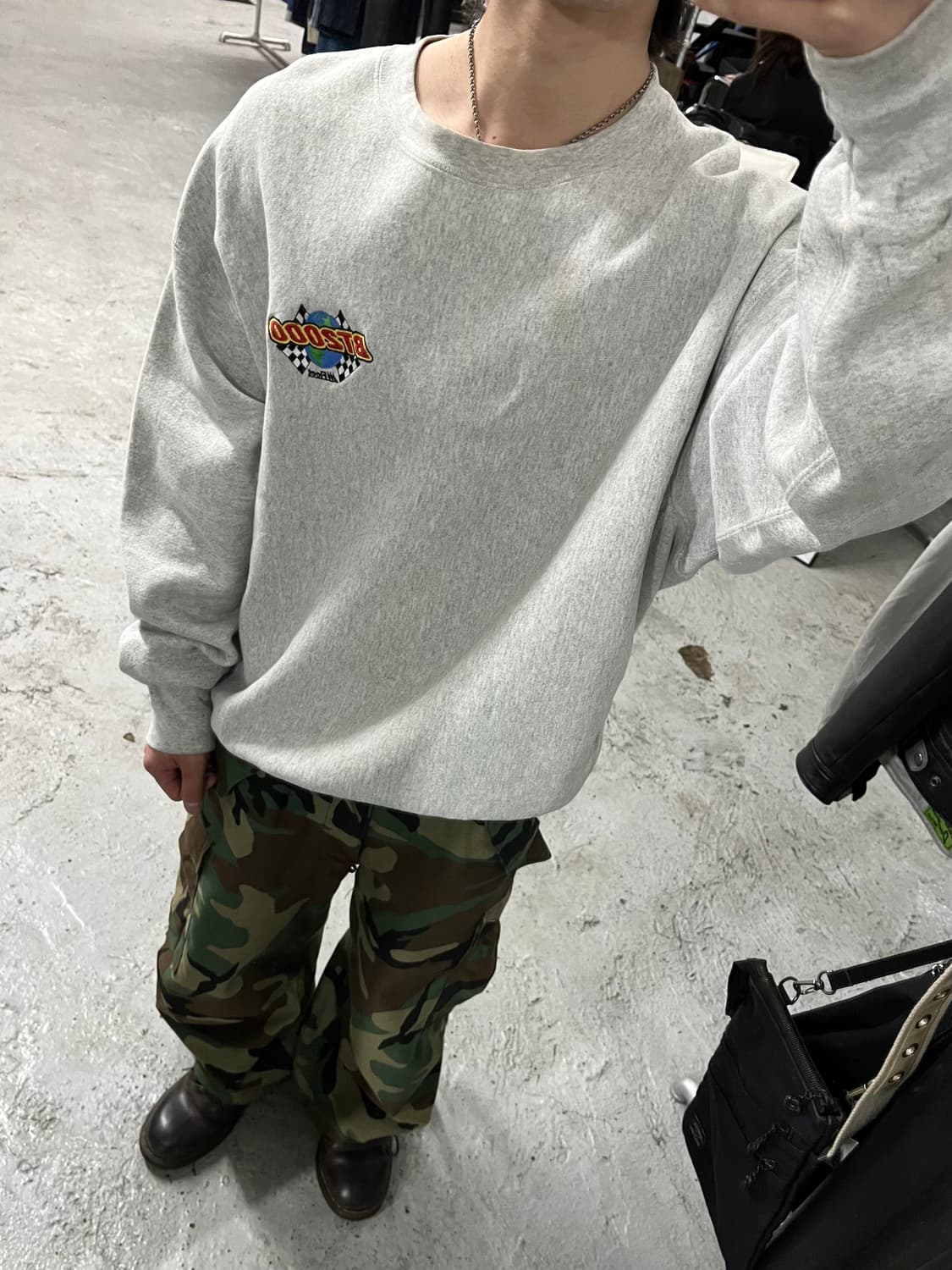 90s Lee reverse weave sweatshirt 상품이미지3