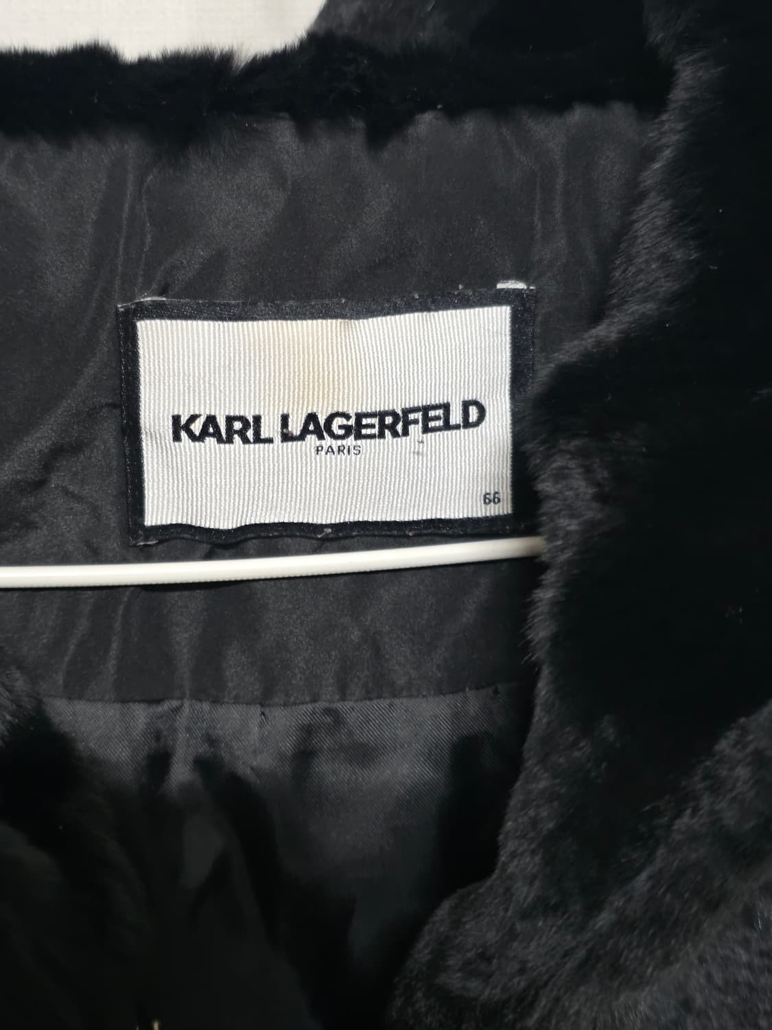 칼라거펠드 천연모피 거위털조끼 상품이미지4