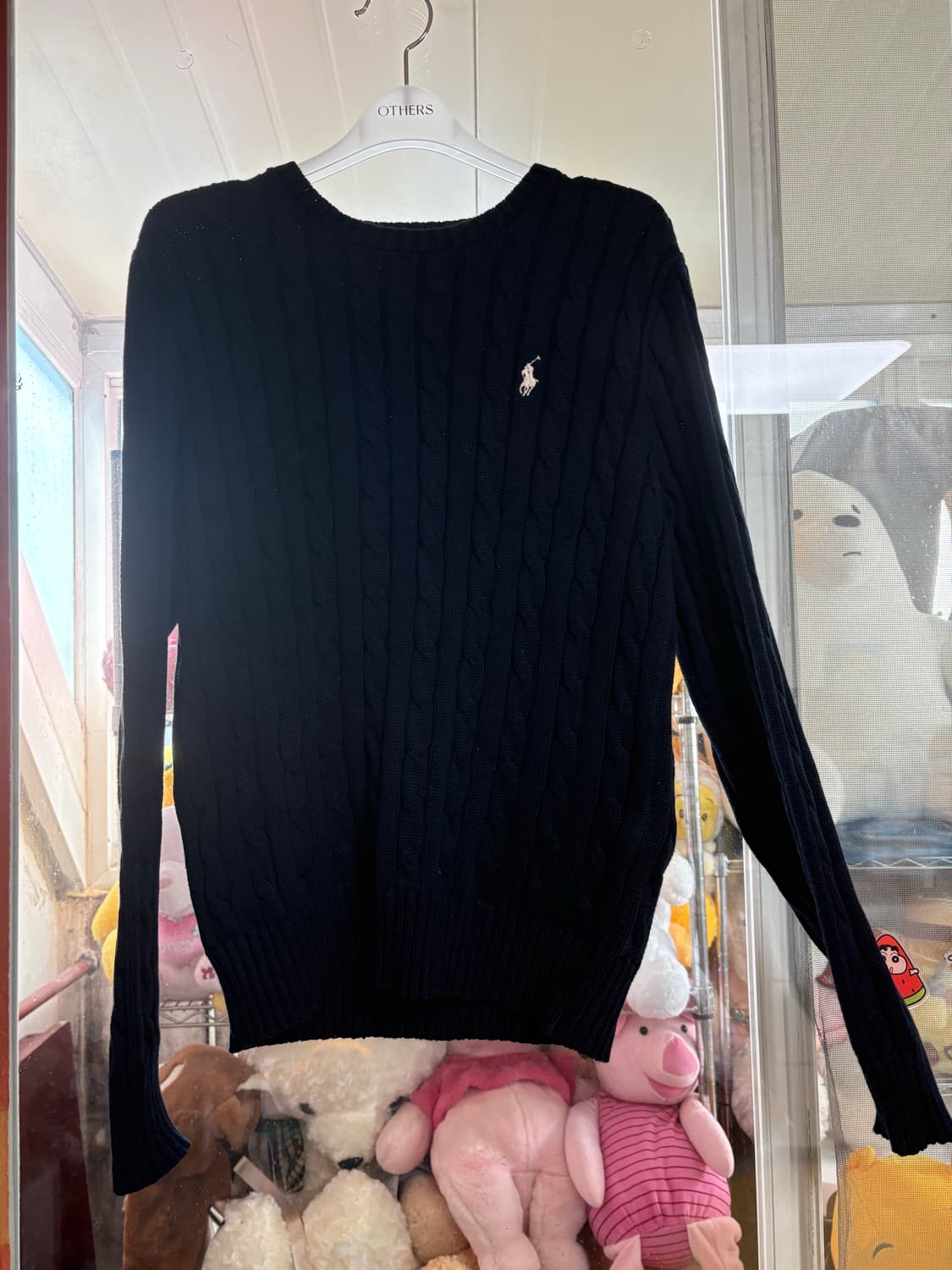 폴로네이비니트 판매합니다 상품이미지1