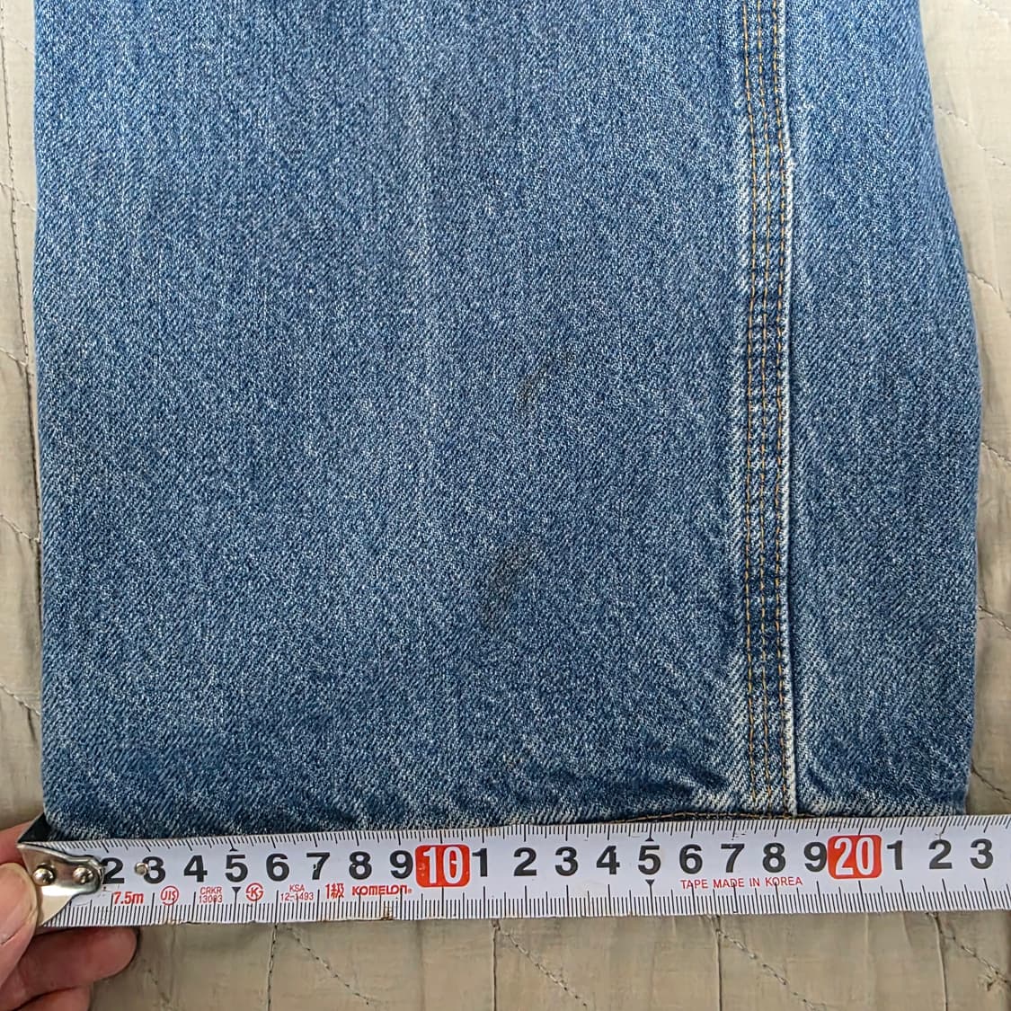 [33X34] 빈티지 칼하트 더블니 B73 DST 데님팬츠 B-4 상품이미지10