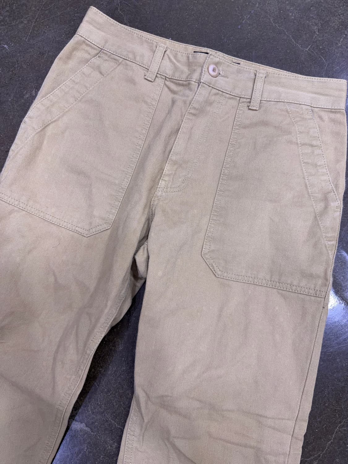 유니폼브릿지 퍼티그팬츠 베이지 M 상품이미지3