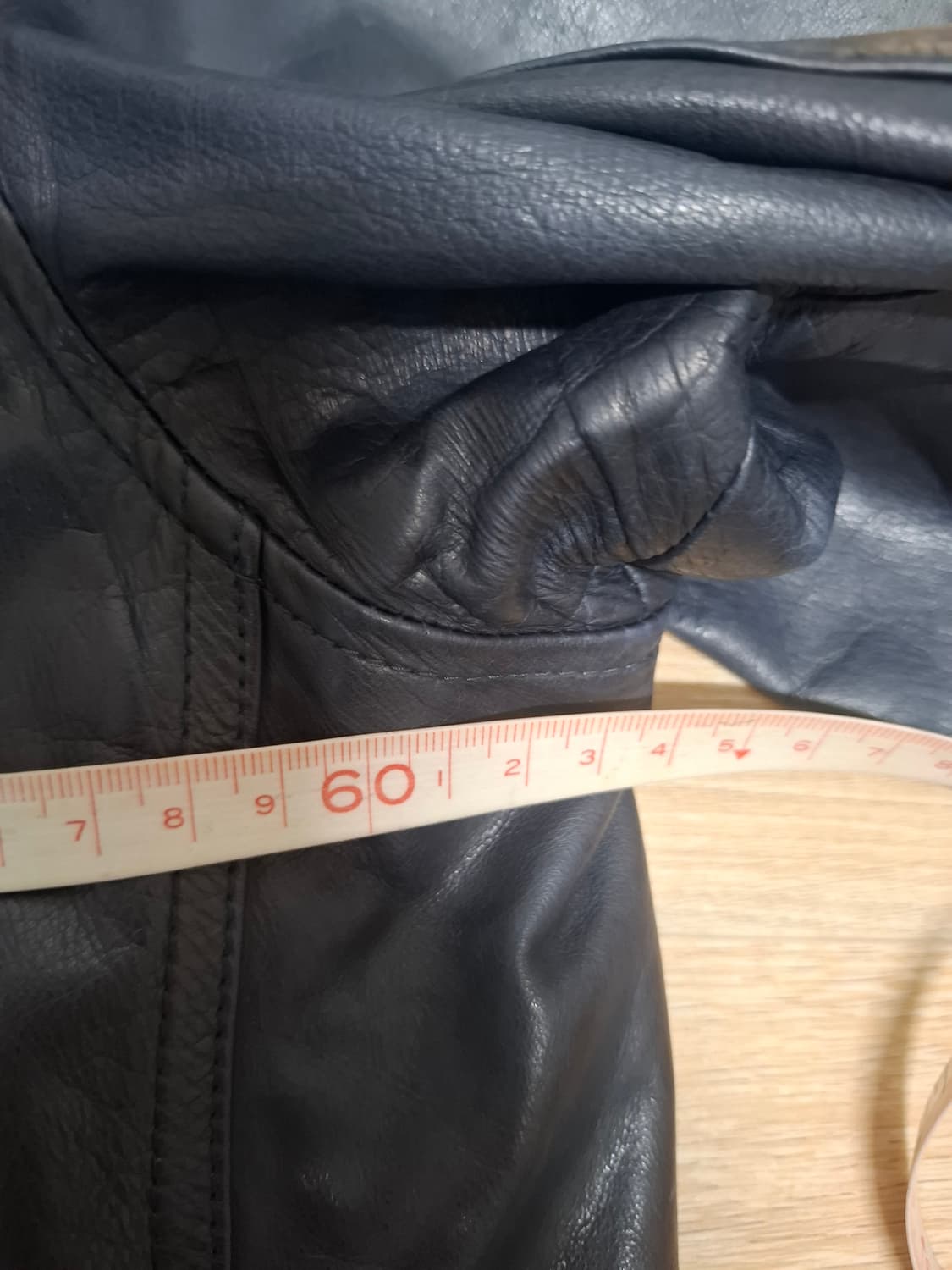 GAP 블랙 가죽 자켓 xl 상품이미지5