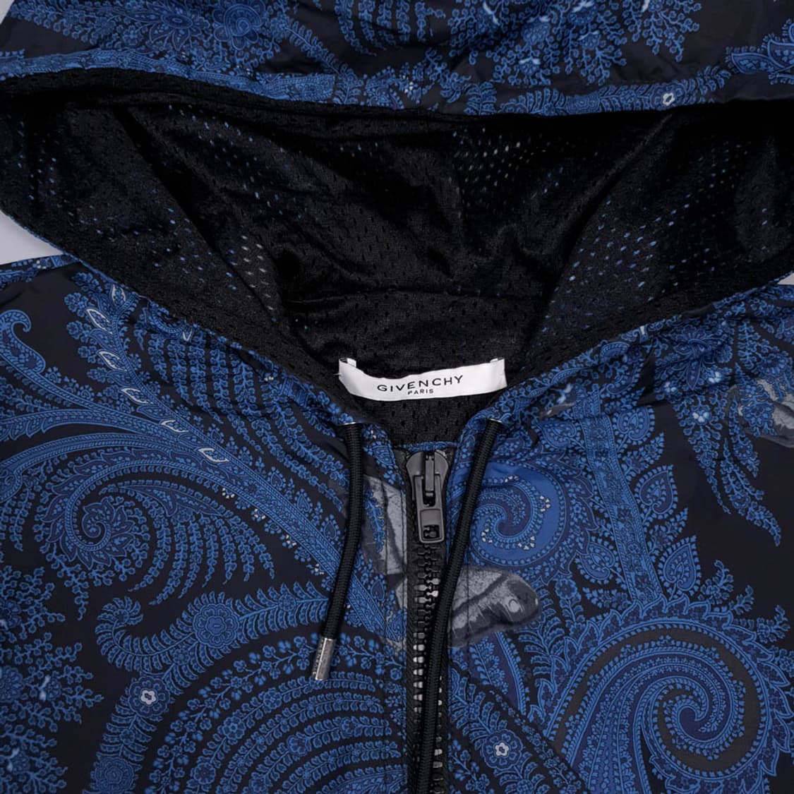 
지방시 15SS 블루 페이즐리패턴 후디 바람막이 상품이미지3