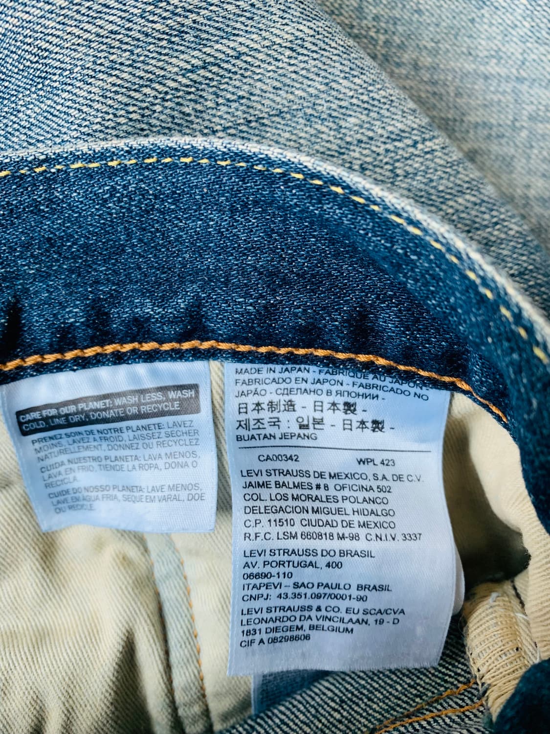 리바이스 511 Japan made Denim (34) 상품이미지3