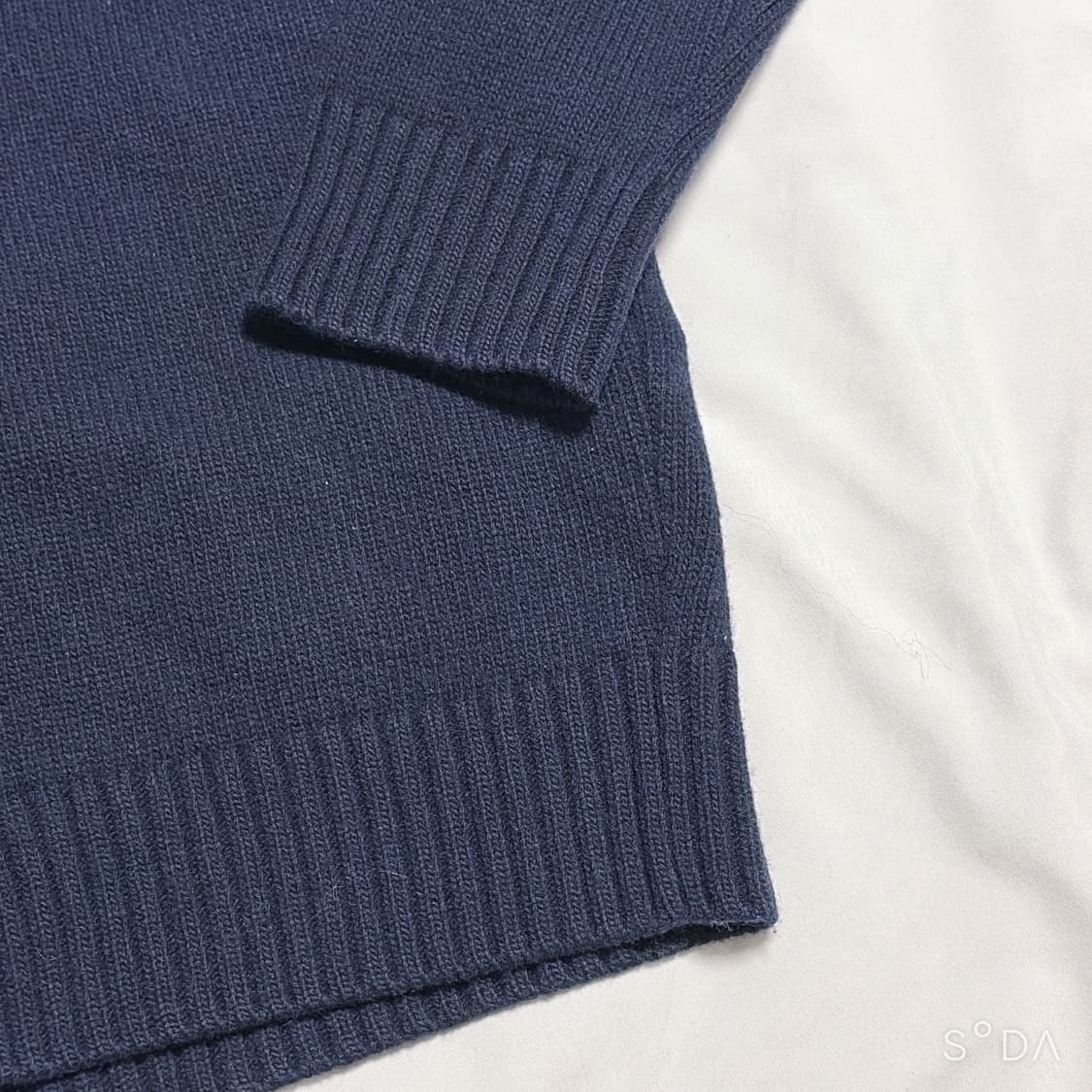 스톤아일랜드 램스울 가디건 네이비 M 상품이미지7