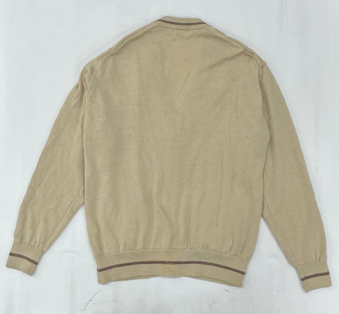 DAKS 닥스 맨즈 베이지 패턴 가디건  핀터 아메카지 보헤미안 상품이미지3