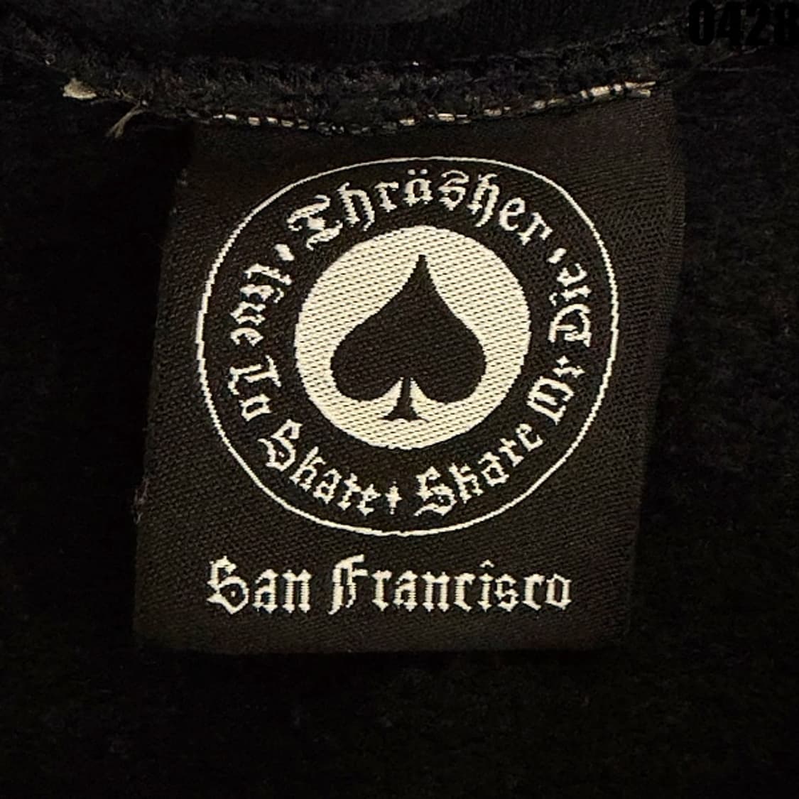 스래셔(Thrasher) 메두사 로고 프린팅 후드티 블랙 XL 0428 상품이미지4