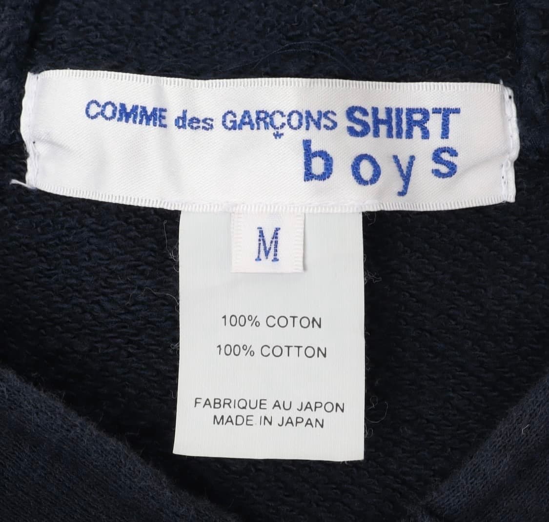 comme des garcons shirt boys 네이비 후드집업 상품이미지4