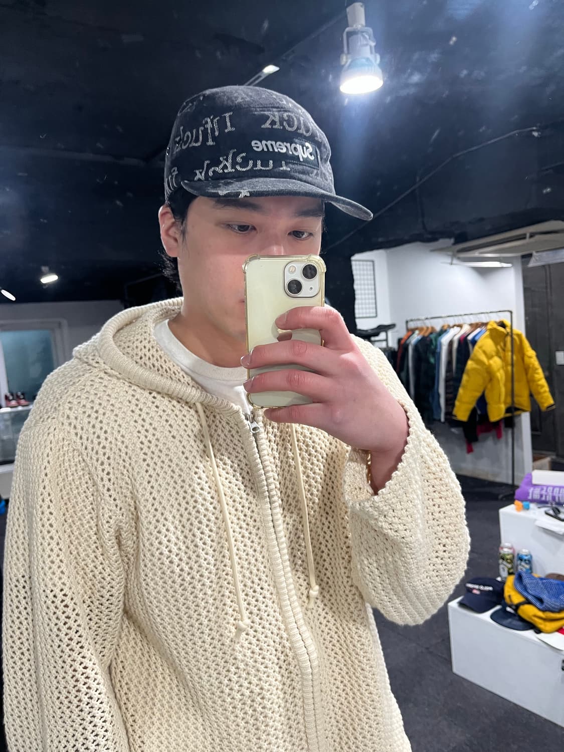 슈프림 fuck 데님 캠프캡 상품이미지4