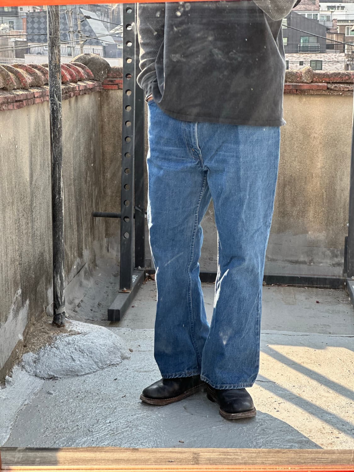 70s Levi's 646 빈티지 리바이스 벨바텀 팬츠 38 상품이미지1