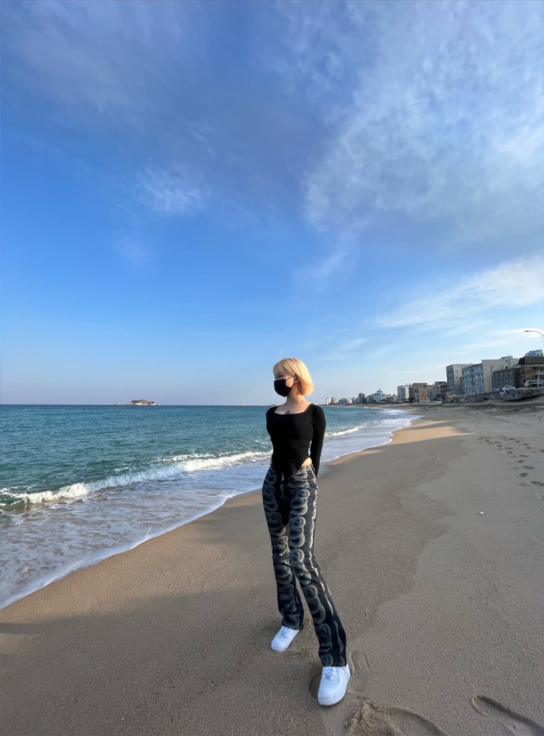 히스테릭글래머 스네이크진  상품이미지3