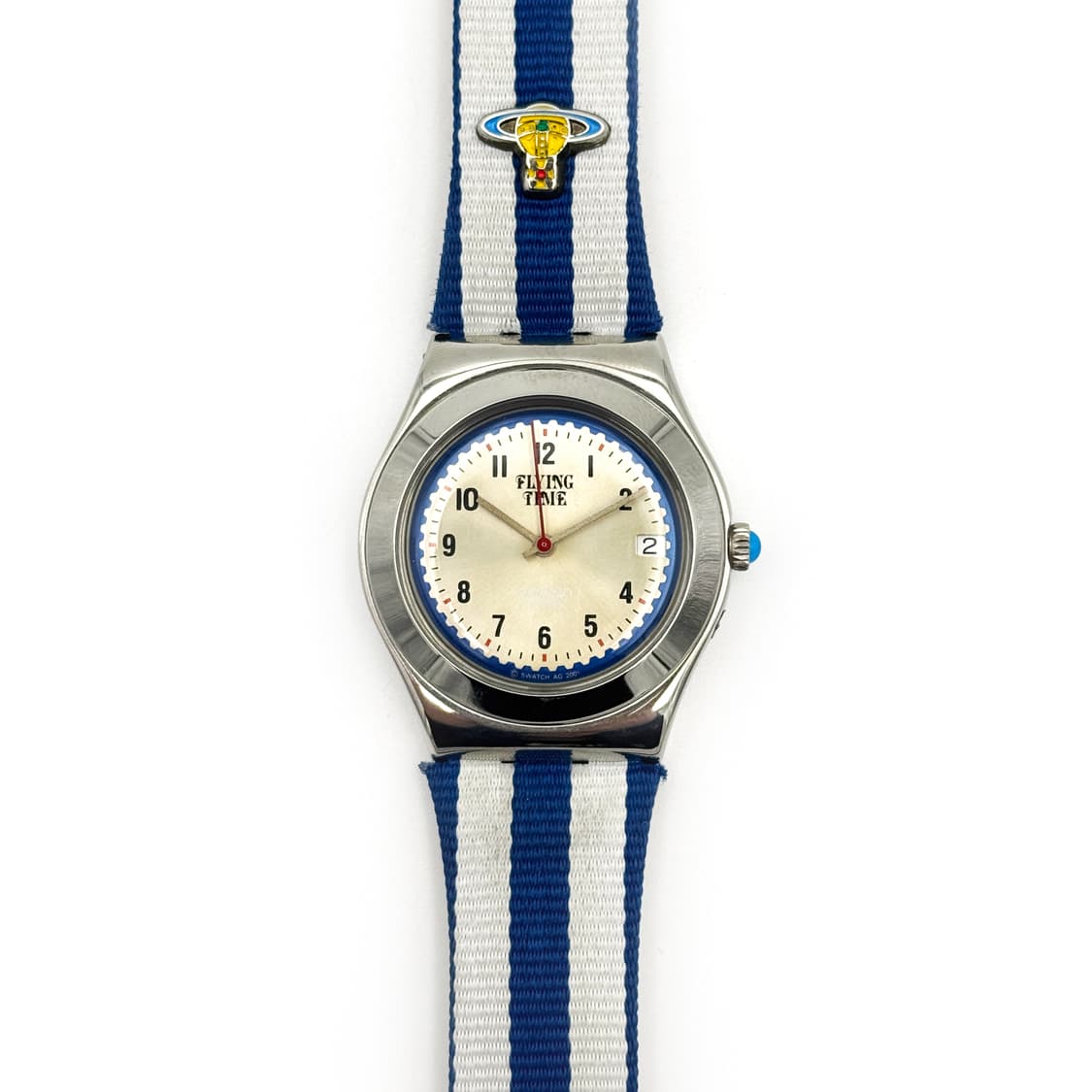 01년판) 빈티지 스와치 비비안 웨스트우드 콜라보 flying time 상품이미지3