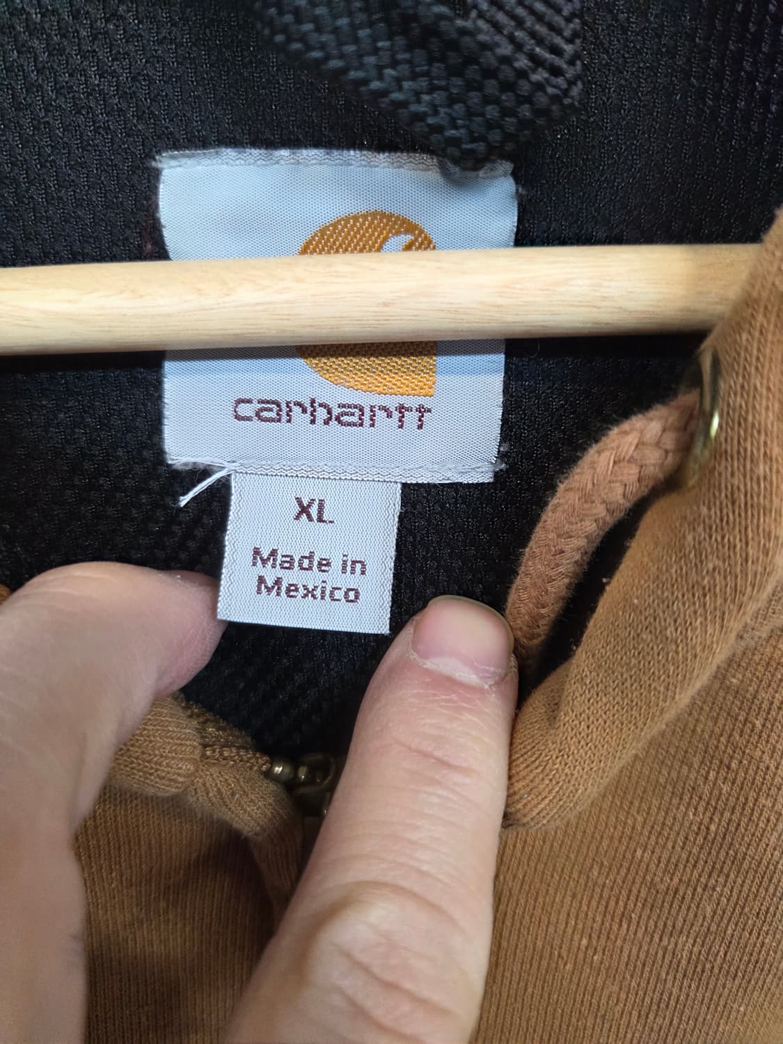 칼하트 써멀 레인디펜더 후드집업 xl 상품이미지3