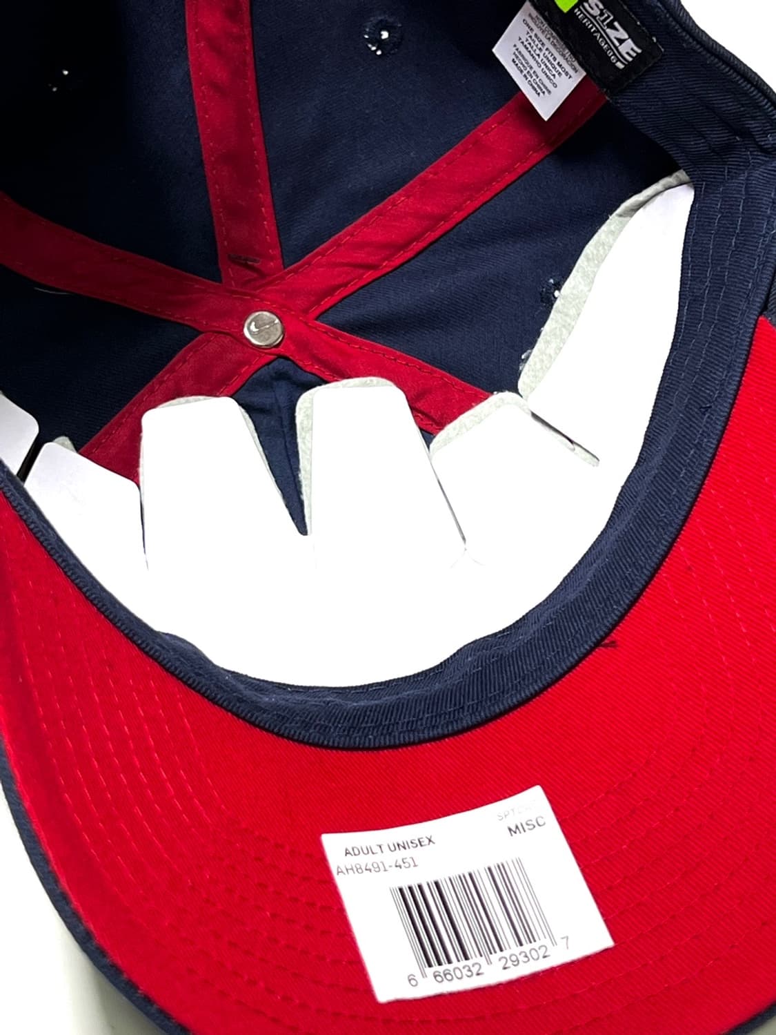 나이키 헤리티지86 네이비 미국 USA 모자 볼캡 상품이미지5