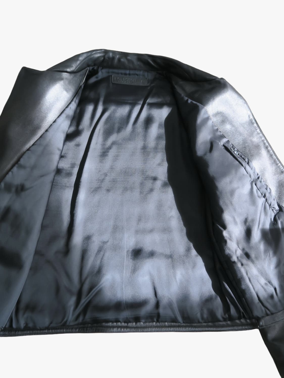 닐바렛 가죽 송치 자켓 L 상품이미지5